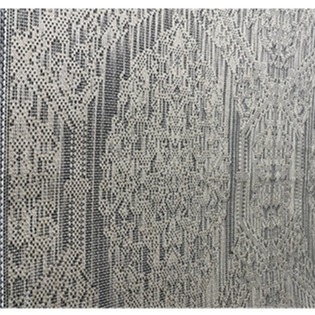 Polypropylene Polyester Indoor Area Rug Shrink Yarn Bright Silk Dining Room