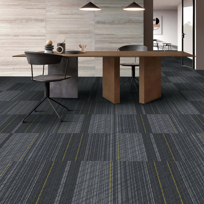 Loop Pile Nylon Fibre Carpet 50x50 Anti Static Modern Carpet Tiles