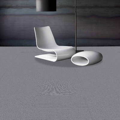 Loop Pile Indoor Carpet Tiles 50x50 Cm Anti Static Removable Carpet Tiles