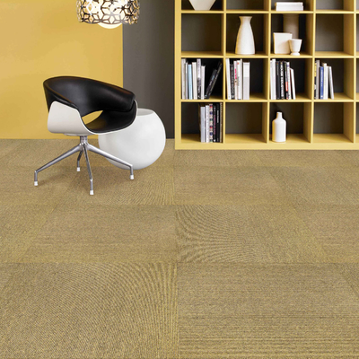 Loop Pile Indoor Carpet Tiles 50x50 Cm Anti Static Removable Carpet Tiles