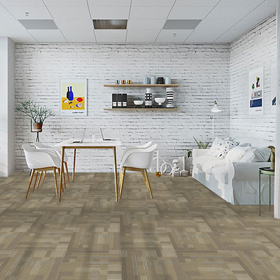 Anti Static Nylon Carpet Tiles 50x50cm Polypropylene Loop Pile Polypropylene