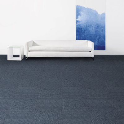 Anti Static Loop Carpet Tiles 50x50 Cm High Low Polypropylene Carpet Tile