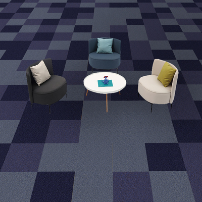 Cut Pile Loop Carpet Tiles Polypropylene Anti Static Nylon Floor Carpet