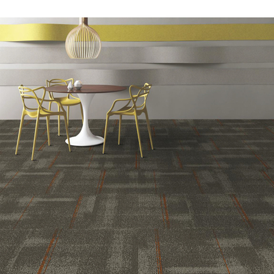 High Low Loop Nylon Carpet Tiles Jacquard Pile 50x50Cm Polypropylene Anti-Static