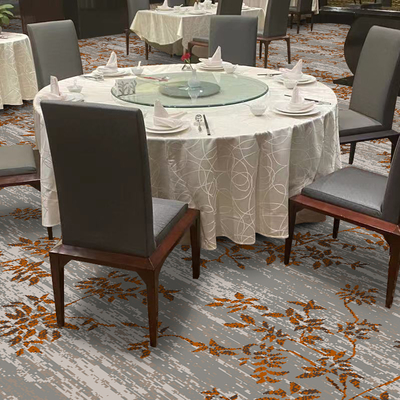 Lobby Wall To Wall Woven Axminster Carpet With Wool And Nylon
