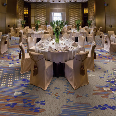 Tufted Commercial Nylon Floor Rug Wool Printed Hotel Room Carpet