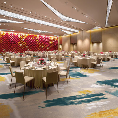 Tufted Commercial Nylon Floor Rug Wool Printed Hotel Room Carpet