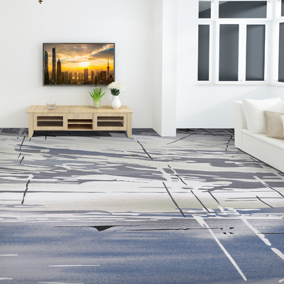 Flame Resistance Nylon Printed Carpet Wall To Wall 1300g/Square Meter