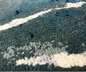 Luxury Hotel CRI Wool Woven Axminster Carpet European Style