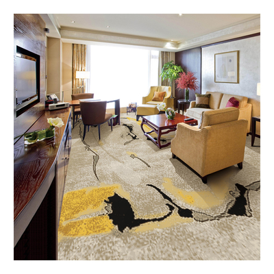 Sea Design 100% Polymide Printed Carpet Luxury Hospitality Carpet 4mx25m