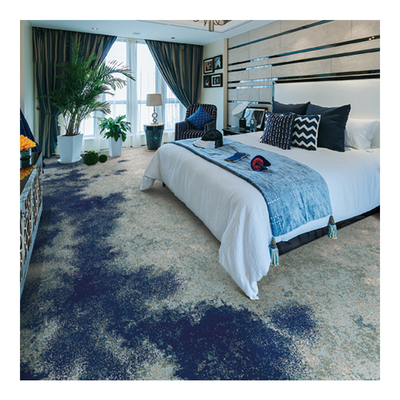 Sea Design 100% Polymide Printed Carpet Luxury Hospitality Carpet 4mx25m