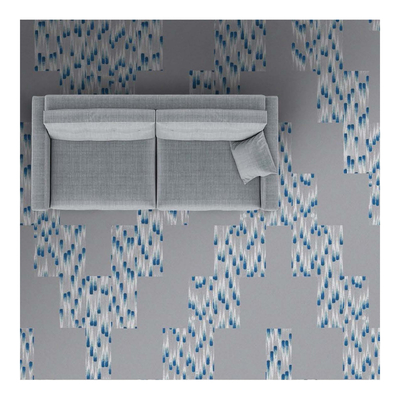Nylon Printed Carpet Tiles Commercial Modular Carpet With Soft PU Backing