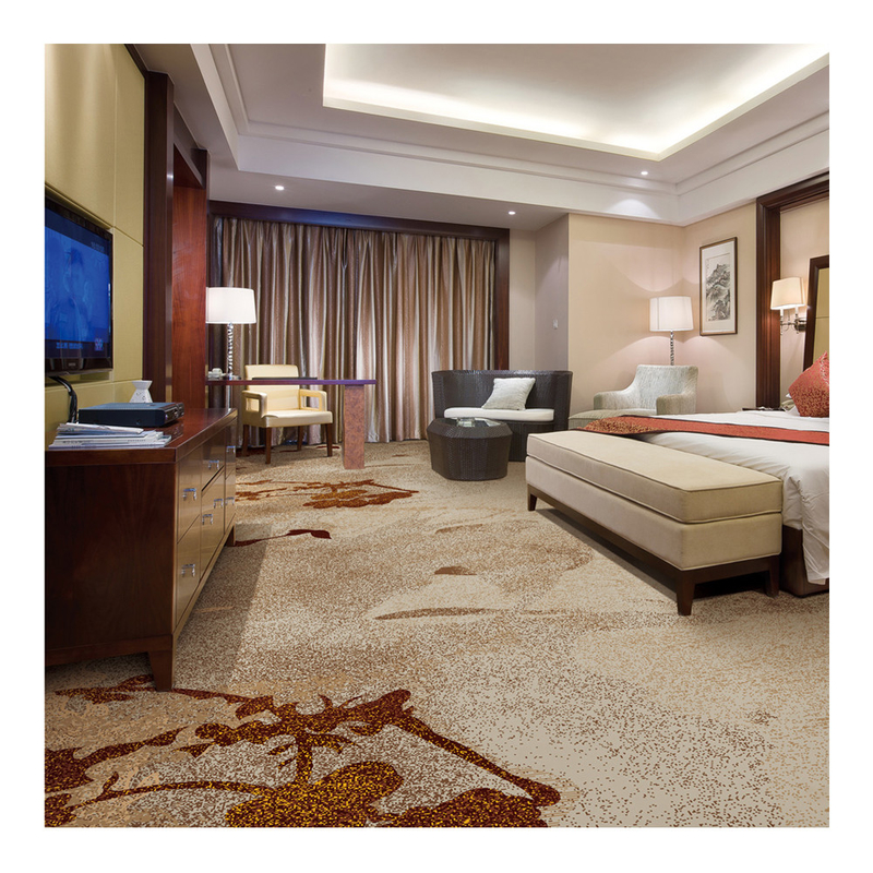 5mm Pile Tufted Nylon Carpet For Room With Printing Dye